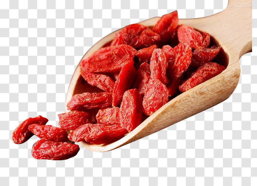 Juice Goji Auglis Berry Food - Wooden Spoon Transparent PNG