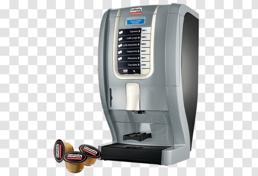 Coffee Espresso Cafe Cappuccino Caffè Macchiato - Vending Machine Transparent PNG