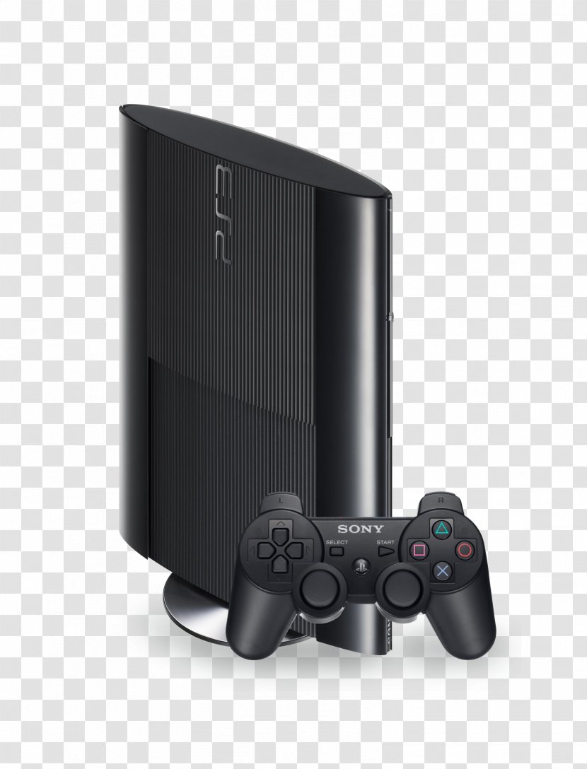 PlayStation 2 3 Black Video Game Consoles - Playstation Transparent PNG