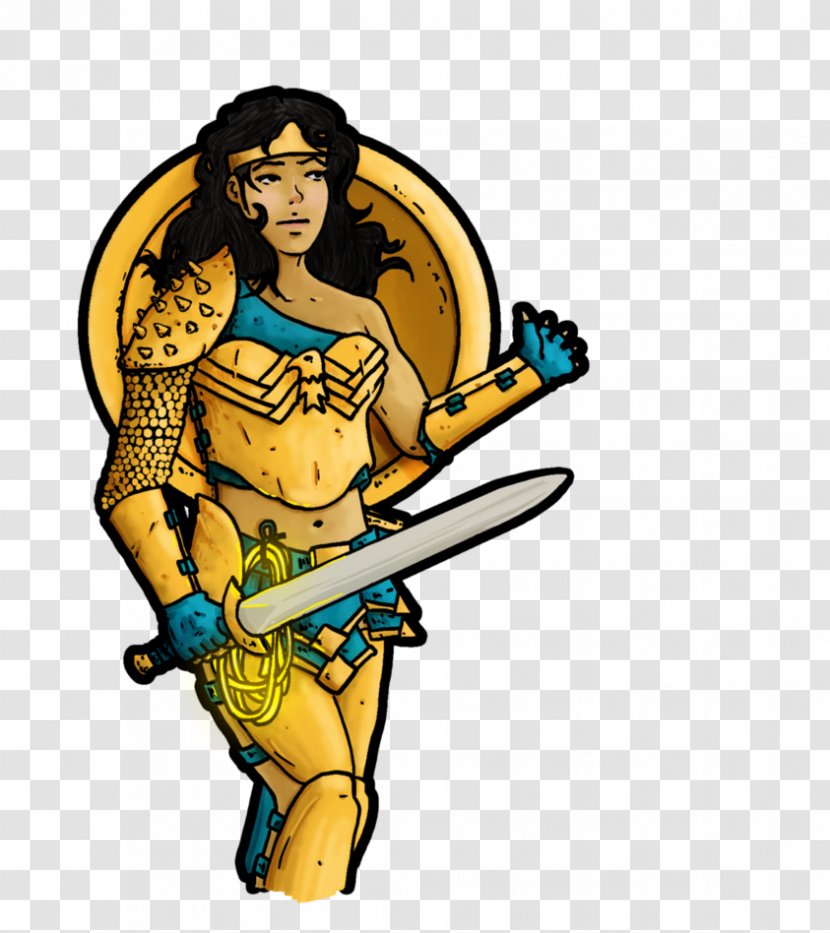 Fiction Arm Cartoon - Fictional Character - Wonder Woman Transparent PNG