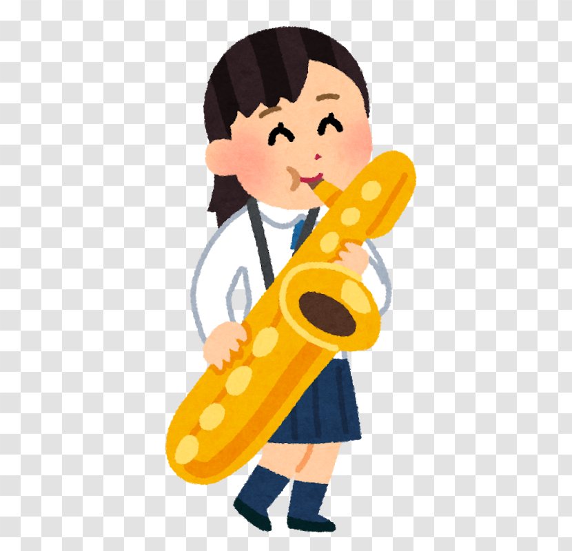 Saxophone いらすとや Blasmusik Clip Art - Cartoon Transparent PNG