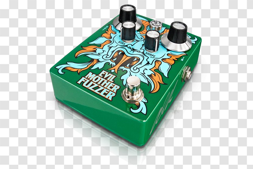 Fuzzbox Effects Processors & Pedals Guitarist Distortion - Technology - Guitar Transparent PNG