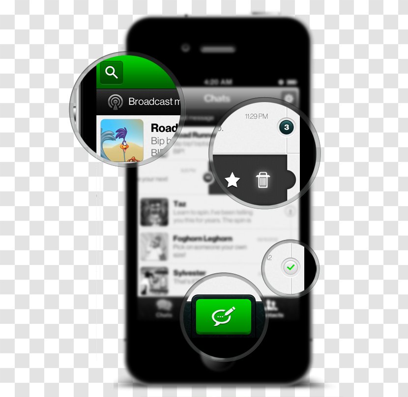 Smartphone User Interface Design IPhone Handheld Devices Mobile App - Sms Transparent PNG