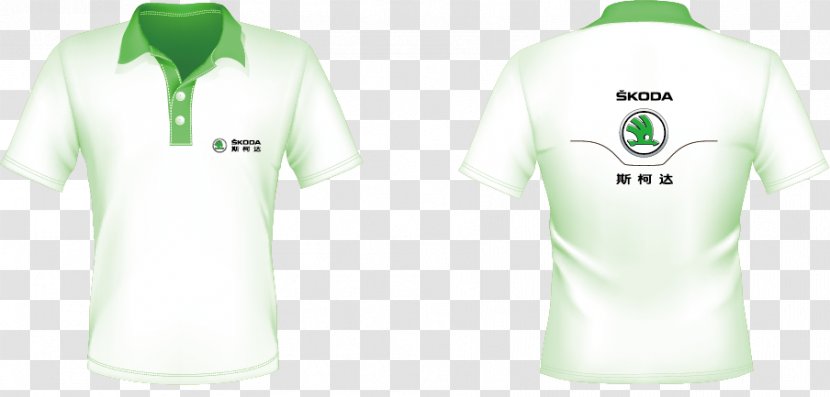 T-shirt Jersey Gongzuofu Polo Shirt - Tennis - Volkswagen Skoda Overalls Vector Transparent PNG