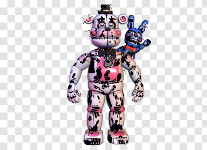 Five Nights At Freddy's Jump Scare Nightmare Robot Action & Toy Figures - Deviantart - Funtime Freddy Transparent PNG