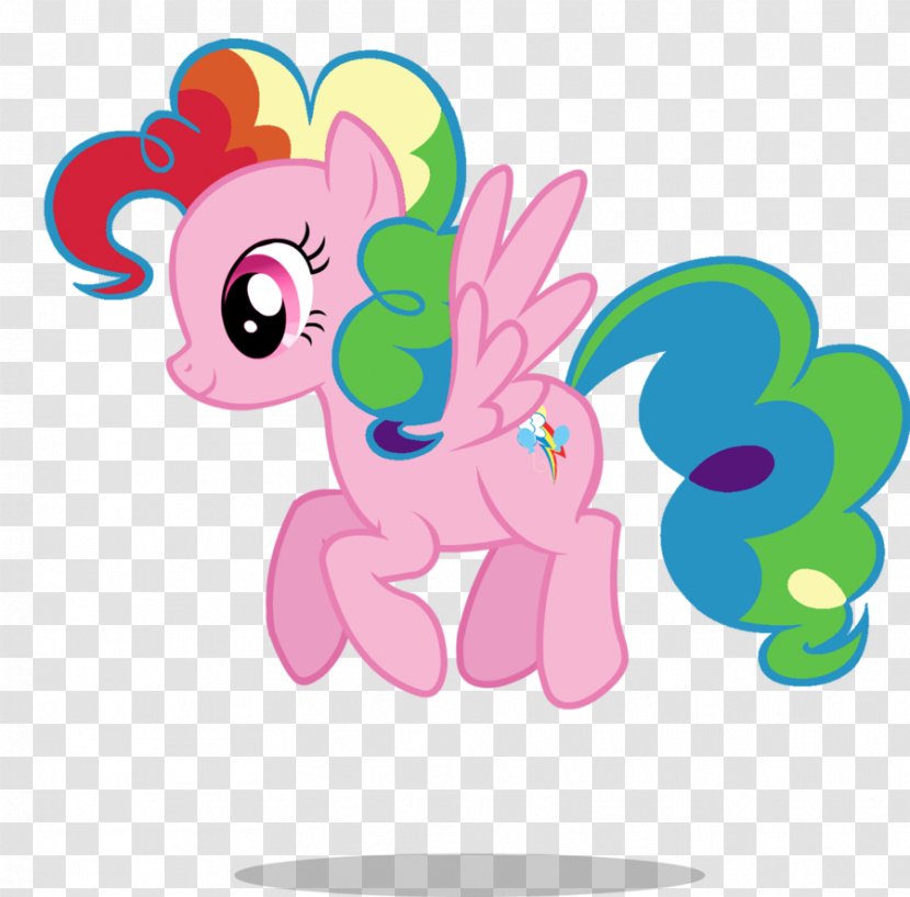 Pinkie Pie Rainbow Dash Pony Applejack Rarity - Frame - Tree Transparent PNG