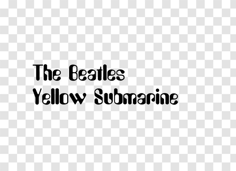 Logo The Beatles Art Industry Photography - Cartoon - Yellow Submarine Transparent PNG