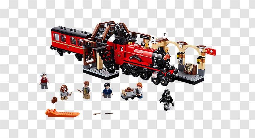 LEGO 75955 Harry Potter Hogwarts Express Lego London King's Cross Railway Station - Motor Vehicle - Train Brick Wall Transparent PNG
