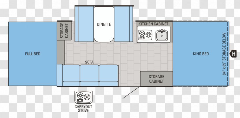 Floor Plan Jayco, Inc. Popup Camper Campervans Caravan - Real Estate - Floorplan Transparent PNG