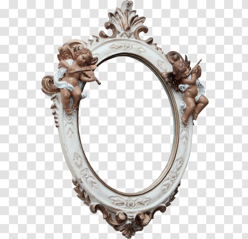 Mirror Picture Frames Clip Art - Silver Transparent PNG