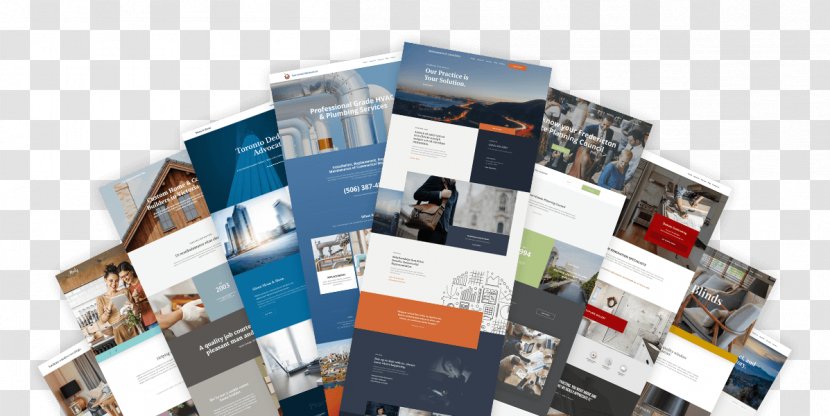 Web Design Hosting Service Brochure Transparent PNG