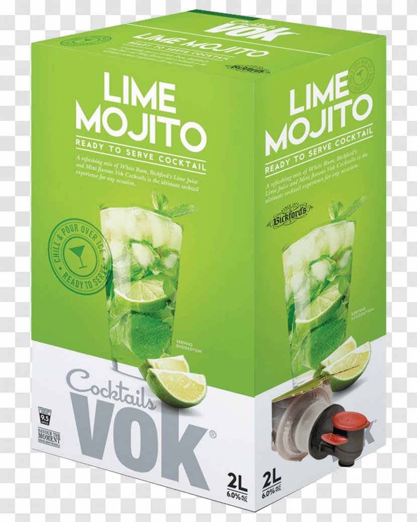 Mojito Juice Cocktail Distilled Beverage Piña Colada - Bottle Transparent PNG