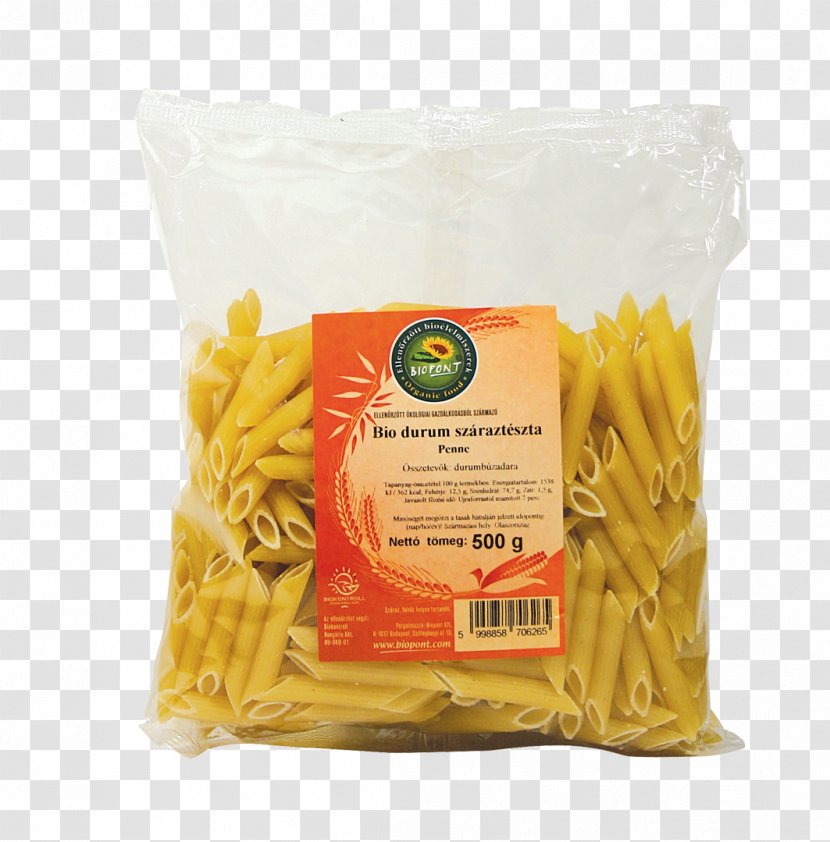 Al Dente Vegetarian Cuisine Pasta Penne Durum - Commodity Transparent PNG