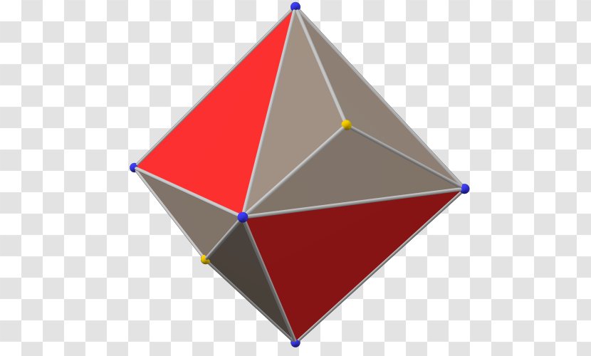 Triangle Polyhedron Chamfer Face Edge - Conway Notation Transparent PNG