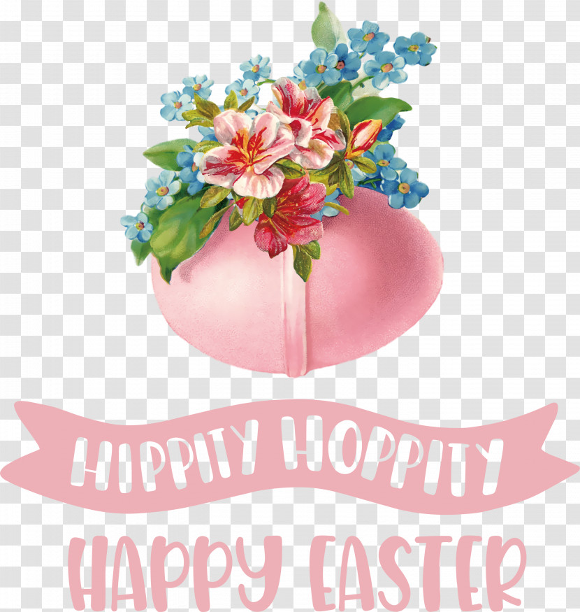 Hippity Hoppity Happy Easter Transparent PNG