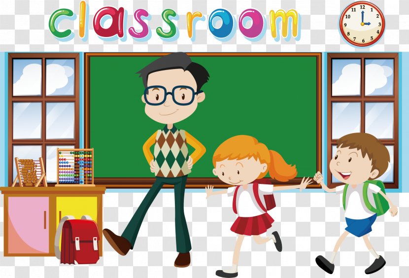Janitor Vector Graphics Cleaner Illustration Classroom - Area - Cartoon Painting Transparent PNG