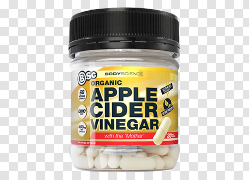 Apple Cider Vinegar Organic Food Kombucha - Mother Of Transparent PNG