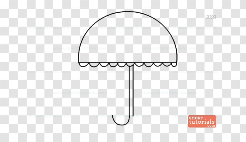 Drawing Animated Cartoon Sketch Umbrella - Hand Drawn Pattern Transparent PNG