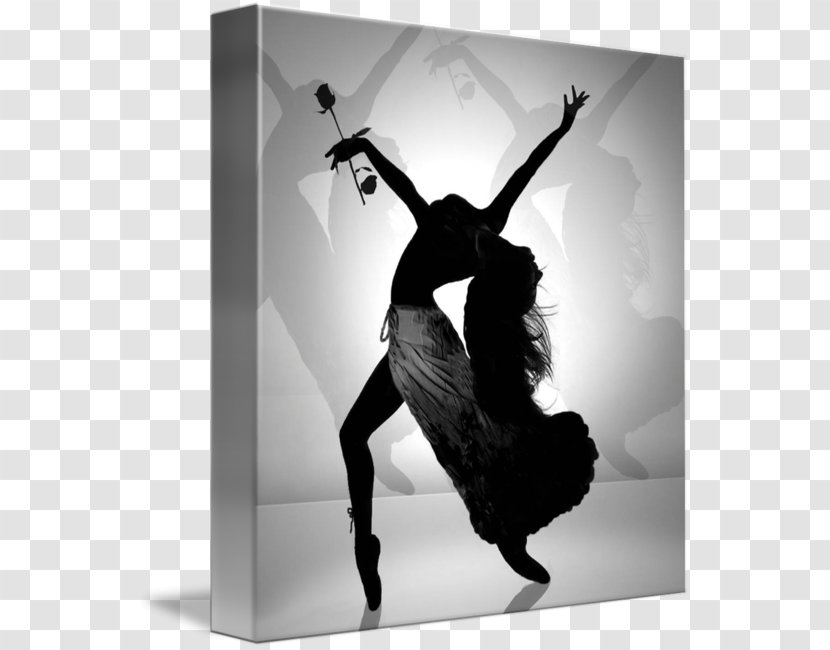 Modern Dance Gallery Wrap Choreography Canvas - RETRO Dancing Transparent PNG