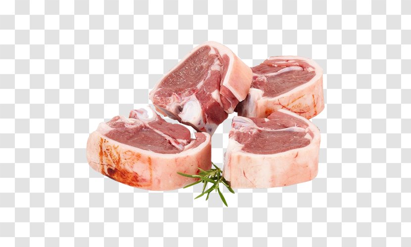 Ham Lamb And Mutton Loin Chop Hot Pot Goat Meat - Heart Transparent PNG