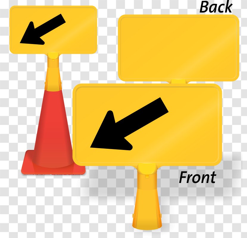 Arrow Clip Art - Traffic Sign Transparent PNG