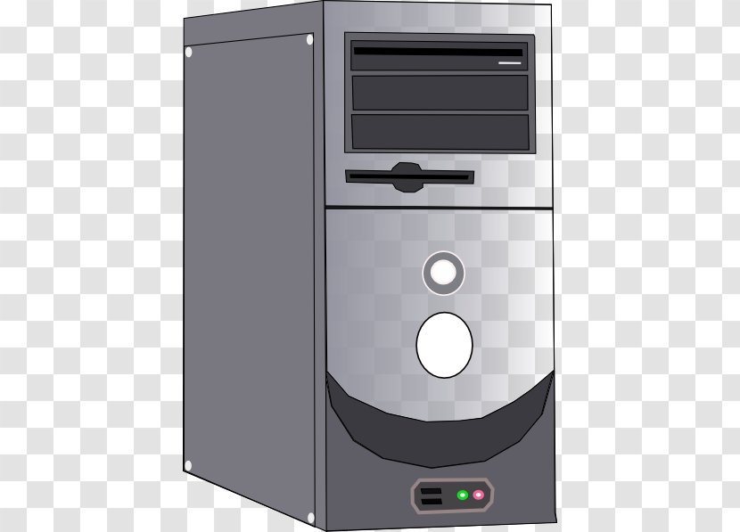 Computer Case Central Processing Unit Clip Art - Desktop - Cliparts Transparent PNG