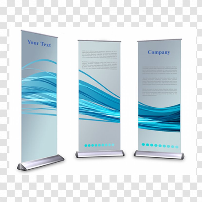 Vinyl Banners Printing Display Stand Advertising - Roll Up Transparent PNG