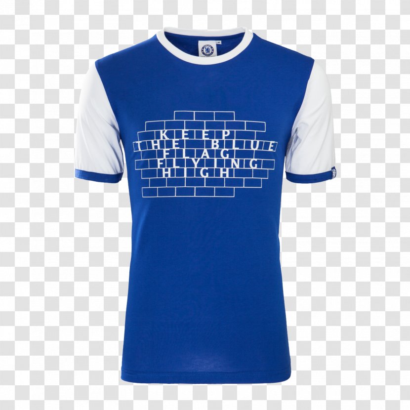 T-shirt Chelsea F.C. Sleeve Blue Transparent PNG