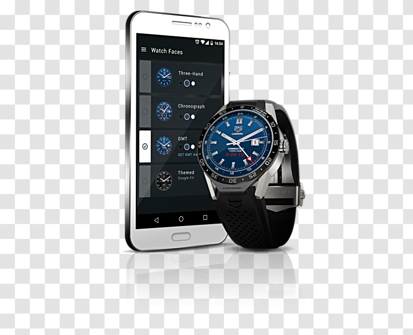 TAG Heuer Connected Smartwatch Wear OS - Os - Roller Skating Rinks Transparent PNG