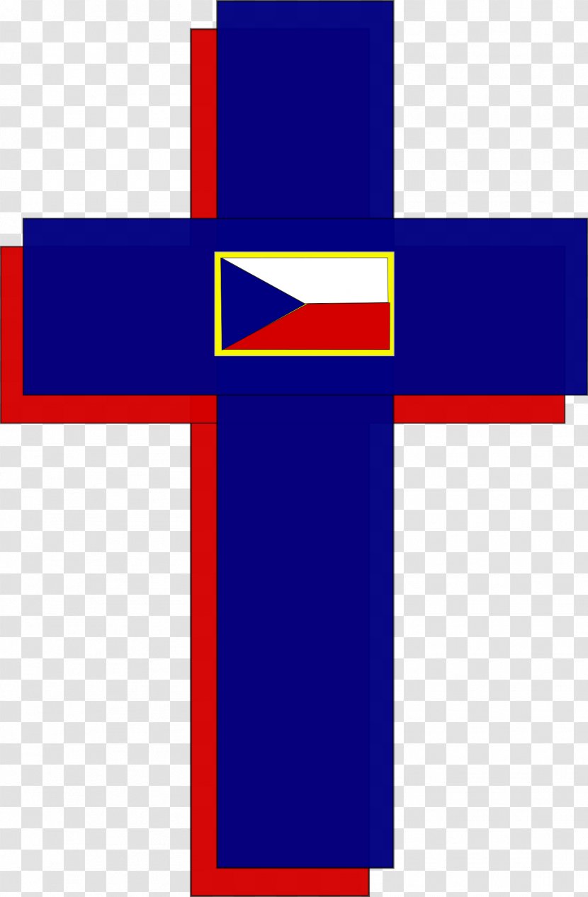 Flag Of The Czech Republic Christian Clip Art - Text - France Transparent PNG