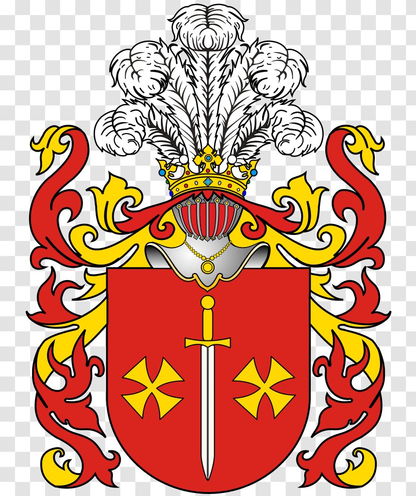 Ostoja Coat Of Arms Polish Heraldry Szlachta Junosza - Family Transparent PNG