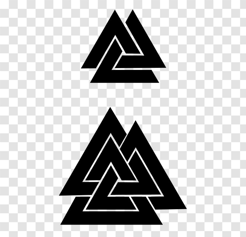 Odin Viking Age Valknut Old Norse - Symbol Transparent PNG