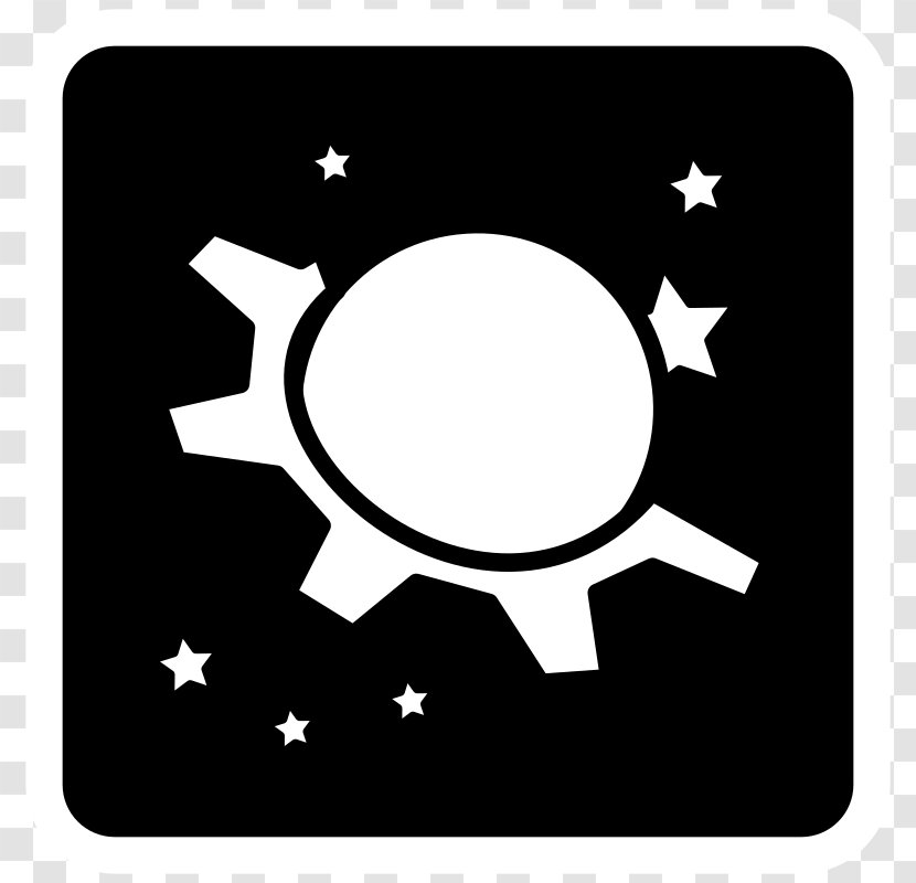 Android Keep Uranus Clip Art - Black And White Transparent PNG