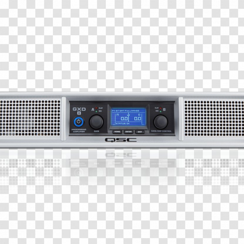 QSC Audio Products Power Amplifier GXD 8 K Series - Equipment Transparent PNG