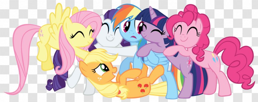 Pinkie Pie Twilight Sparkle Pony Rarity Applejack - Frame Transparent PNG
