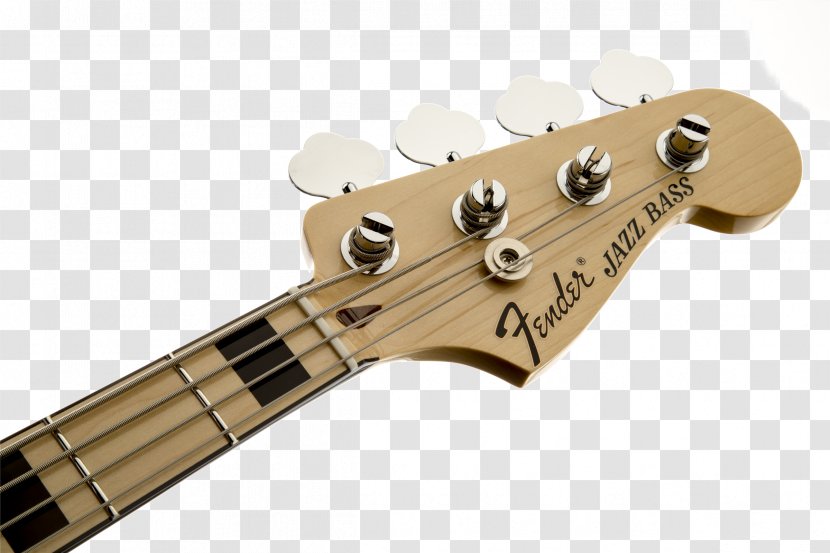 Fender Geddy Lee Jazz Bass Precision Mustang Guitar - Silhouette Transparent PNG