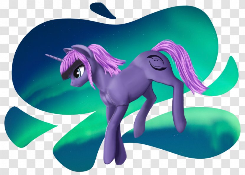 Pony Aurora Art Clip - Abstract Shading Transparent PNG