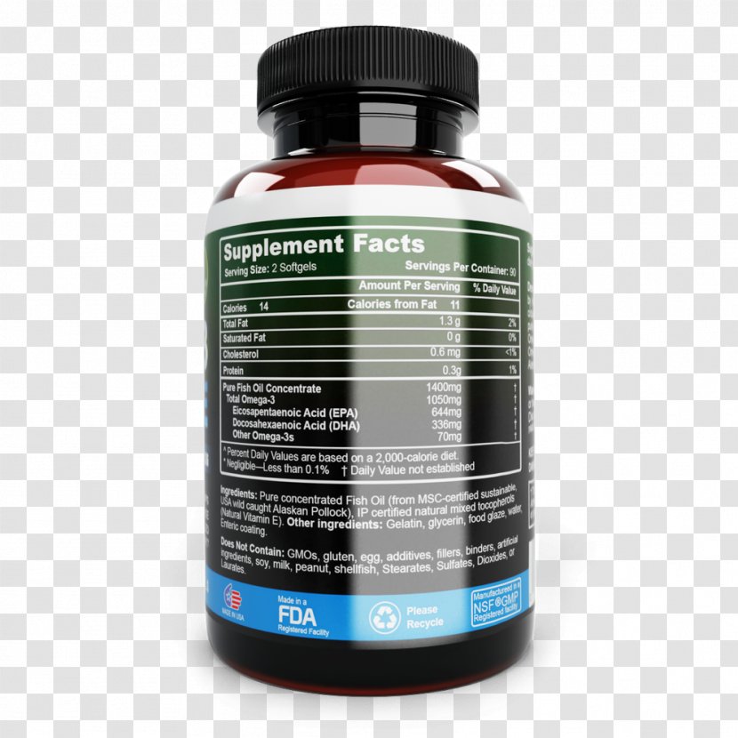 Dietary Supplement Service - Omega 3 Transparent PNG