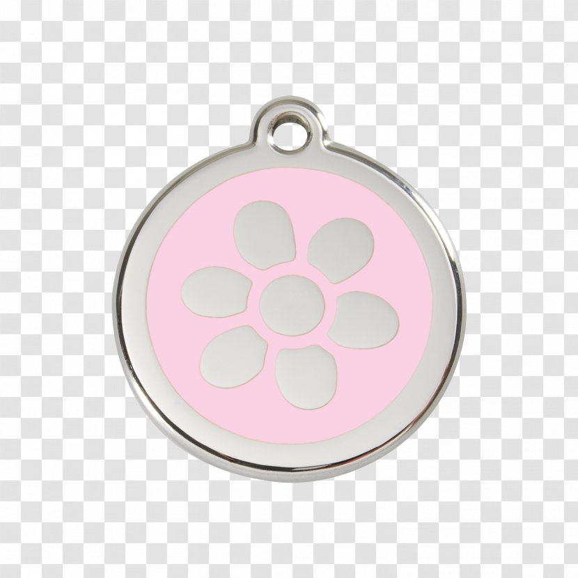 Locket Dingo Silver Body Jewellery Pink M - Dog Transparent PNG
