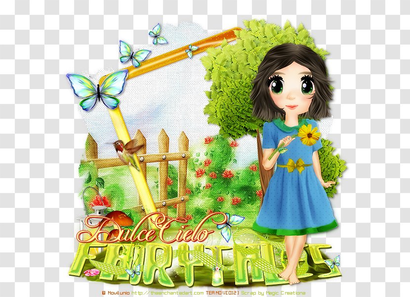 Doll Figurine Character Fiction - Grass Transparent PNG