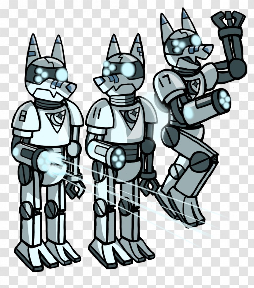 Robot Cartoon Mecha Character - Drawing Transparent PNG