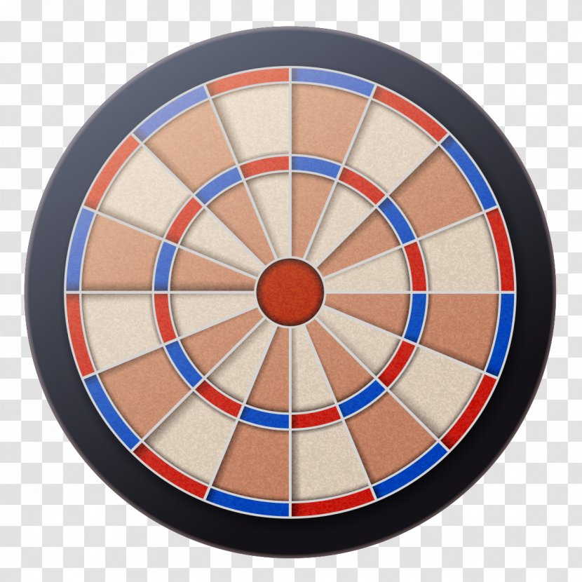 Darts Download Circle - Dart Board Transparent PNG