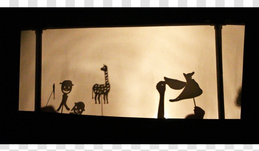 Shadow Play Silhouette Theatre Drawing - Giraffidae Transparent PNG