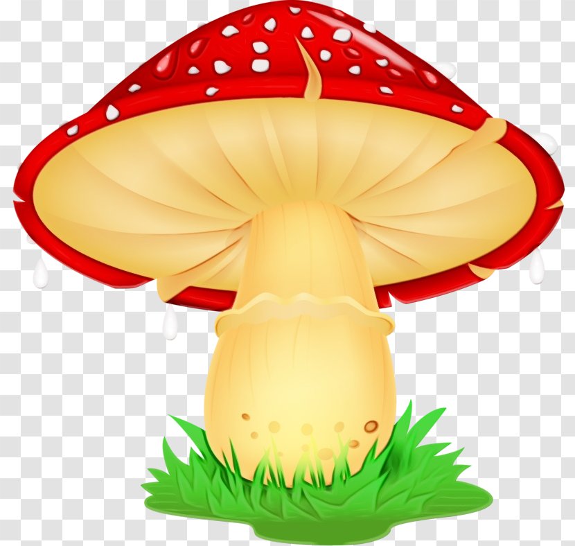Mushroom Agaric Fungus - Wet Ink Transparent PNG