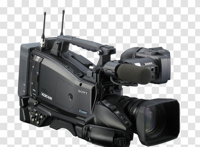 Sony PMW-EX1 Camcorder XDCAM HD - Digital Camera - Camera,black Transparent PNG