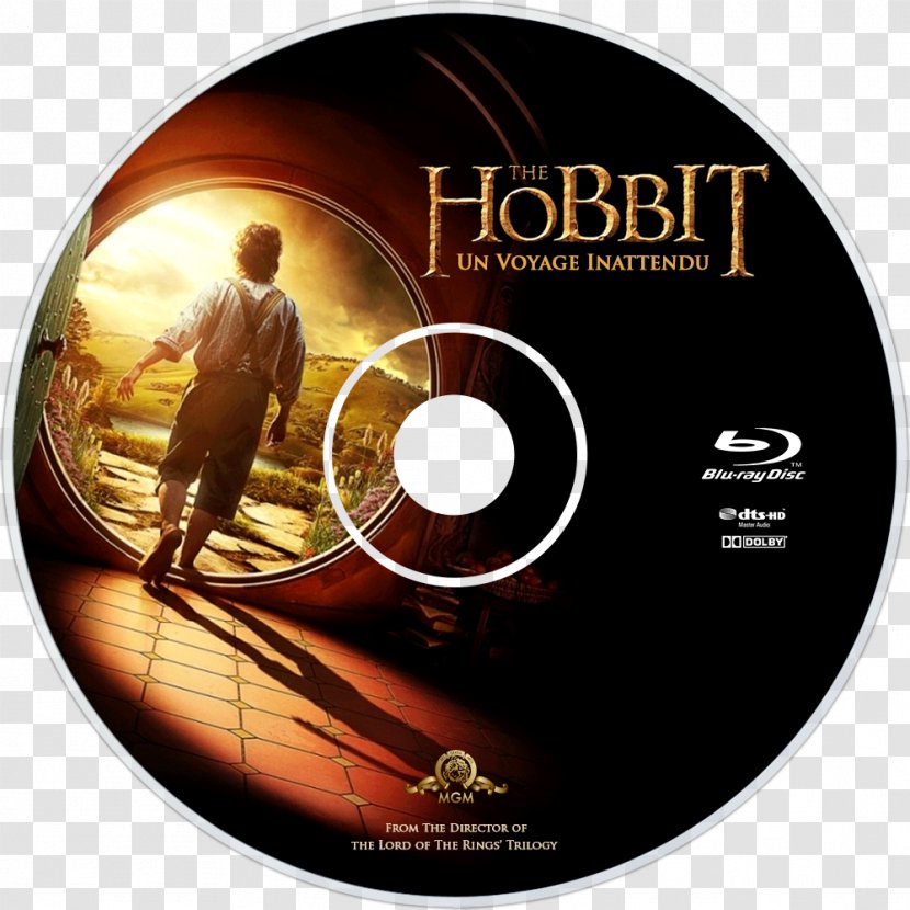 Bilbo Baggins Gandalf The Hobbit Blu-ray Disc Thorin Oakenshield - Peter Jackson Transparent PNG