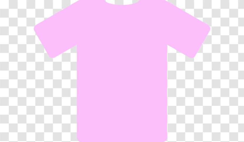 T-shirt Sleeve Clothing Pink - Blue - A Short Sleeved Shirt Transparent PNG