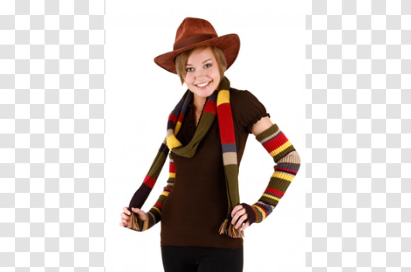 Fourth Doctor Who Scarf TARDIS - Adult Transparent PNG