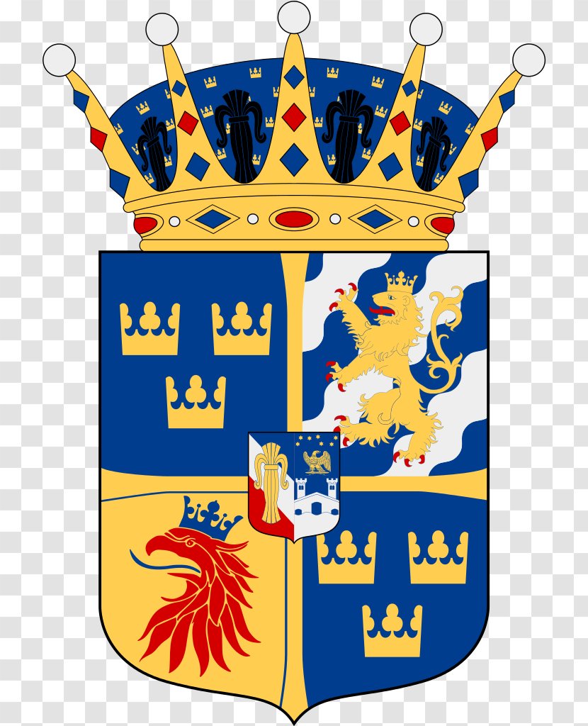 Coat Of Arms Sweden Princess Swedish Royal Family - Victoria Crown Transparent PNG