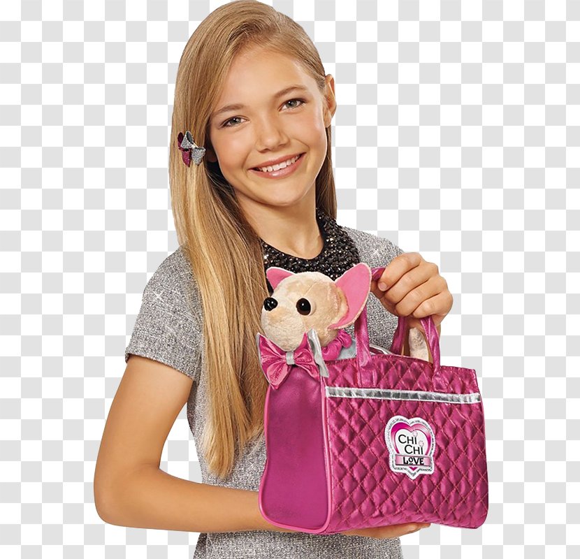 Chihuahua Fashion Glamour Handbag Toy - Flower - Chi-Chi Transparent PNG